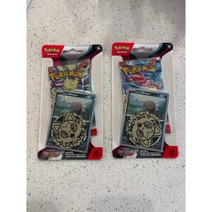 Pokémon TCG Scarlet & Violet Obsidian Flames Blister Packs – Sealed Lot of 2